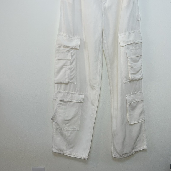 NWT H&M Women’s Wide leg High Waisted Cargo Trousers - Picture 6 of 11